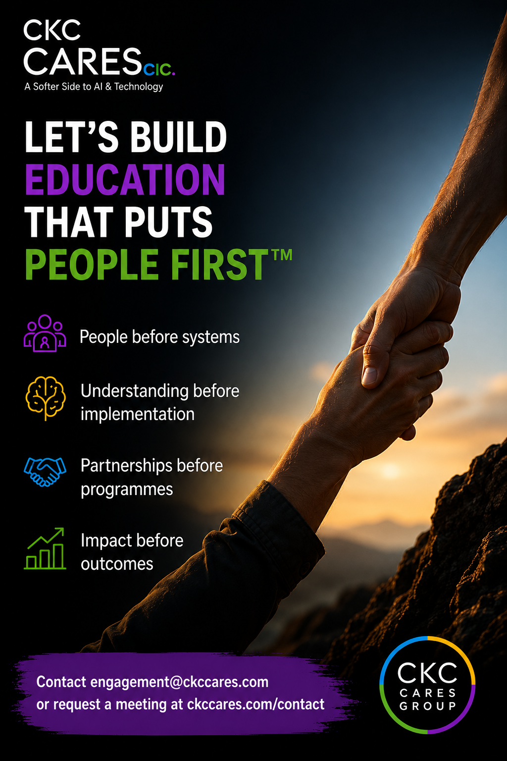 Let's Build Education That Puts People First